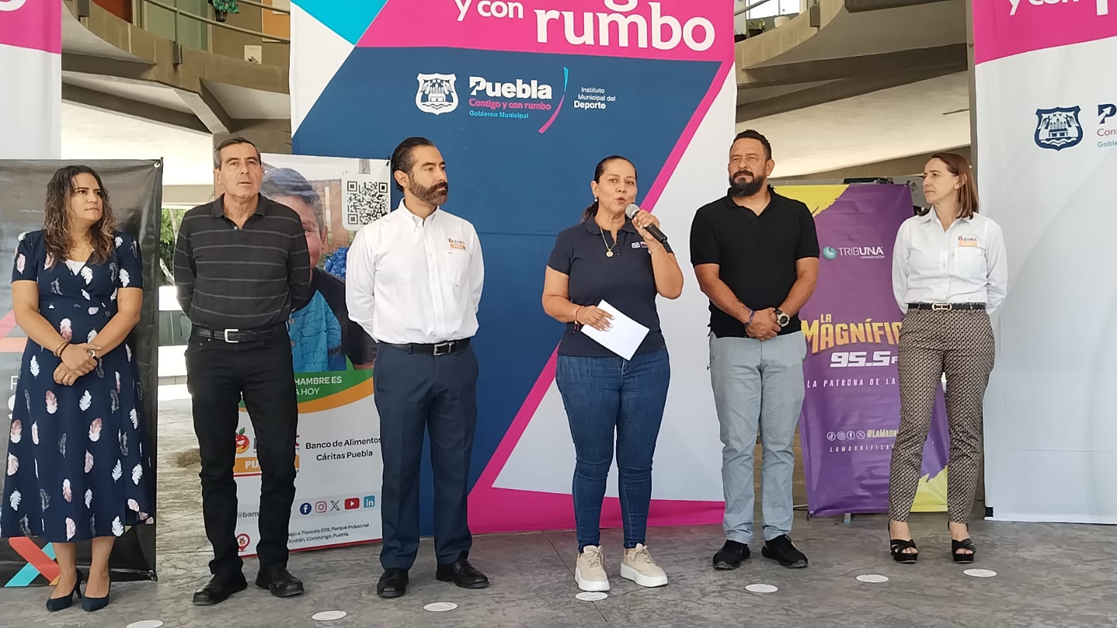 Autoridades municipales y empresarios presentan la carrera Corre Por Puebla con causa