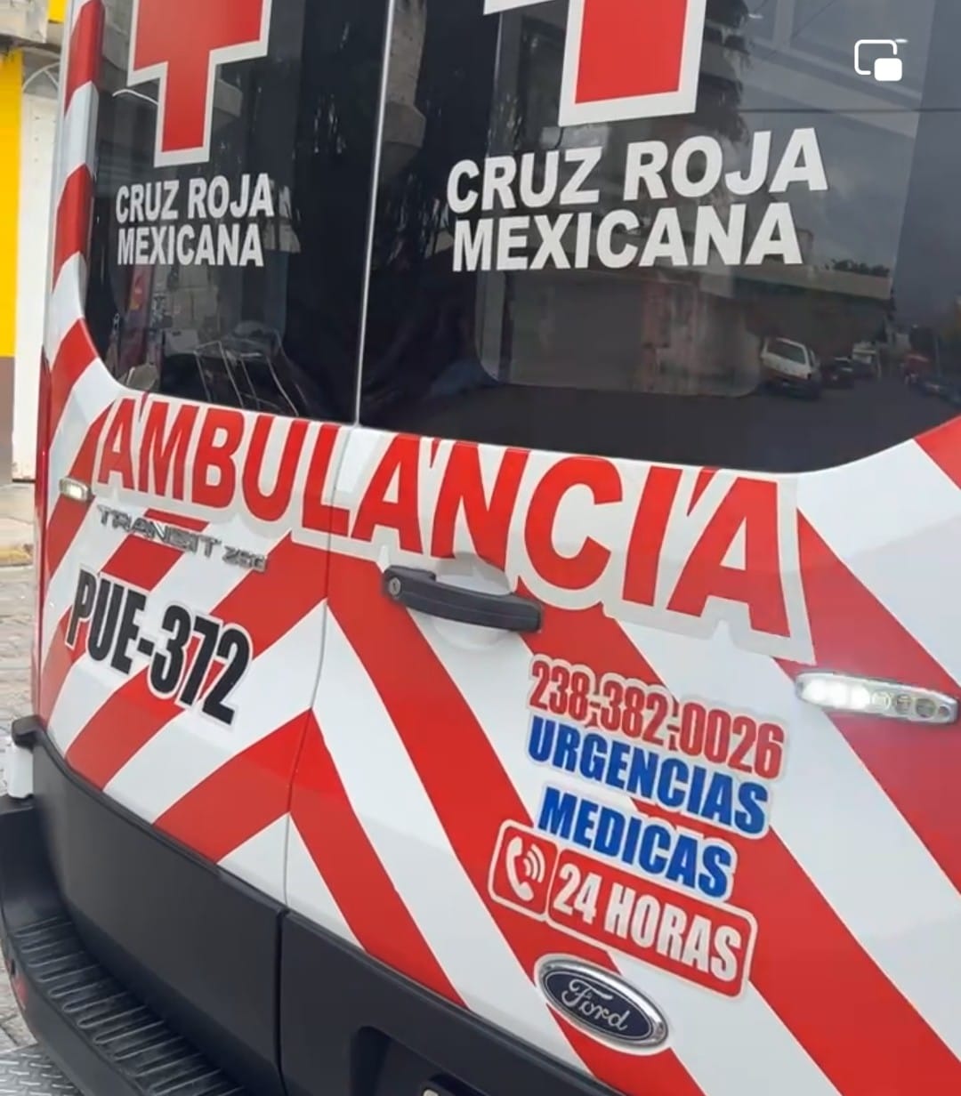 Joven aplastado por remolque en Tehuacán