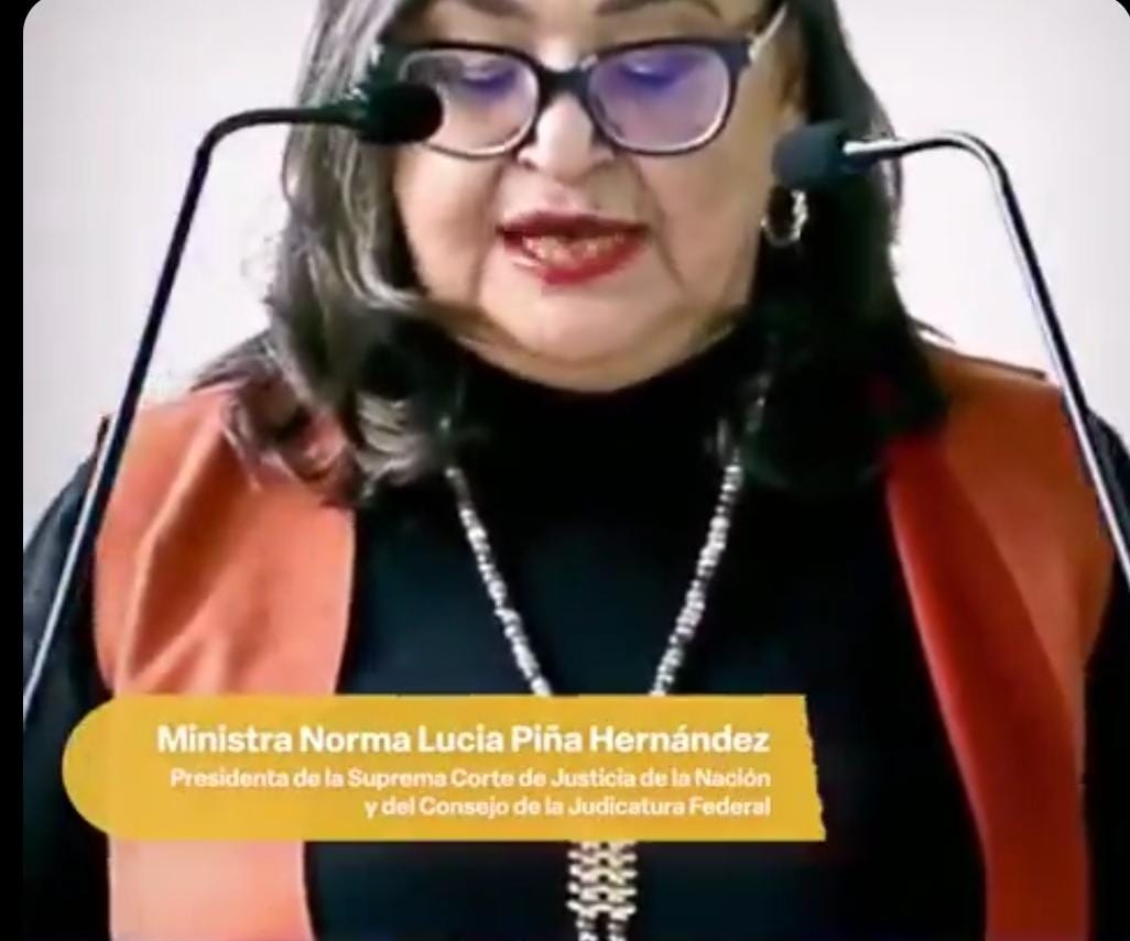 Piña Hernández llamó a AMLO y Sheinbaum que “abran la puerta” a las conclusiones sobre reforma judicial