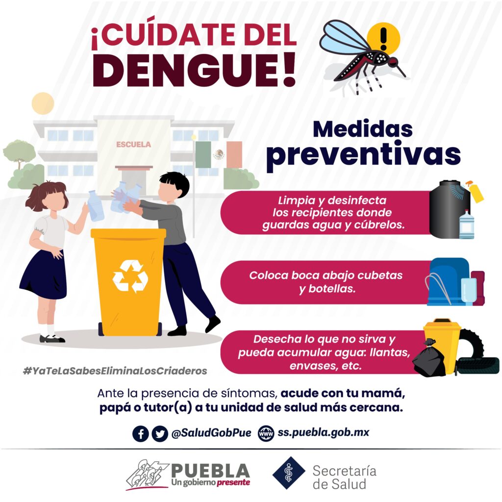 Ingresa Tehuacán a lista de municipios con más casos de dengue: Salud
