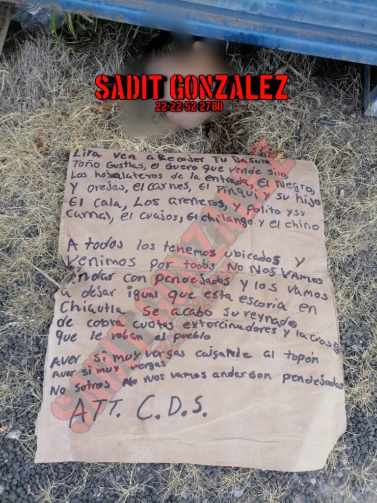 ¡Macabro!: Dejan cabeza humana cerca de Casa de Justicia Chiautla de Tapia