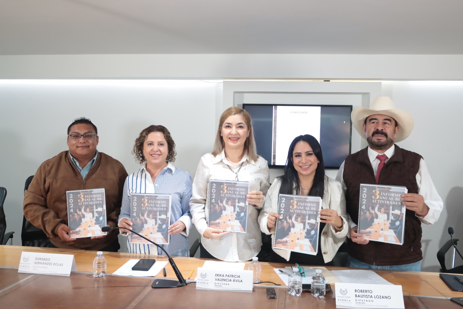 Presenta la Comisión de Ciencia y Tecnología del Congreso de Puebla su tercer informe