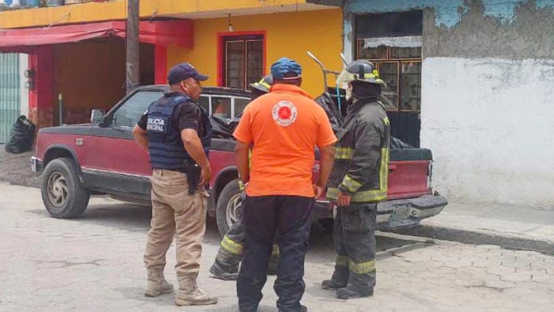 Protección Civil atiende posible explosión en Tepeaca; se habla de dos mujeres heridas