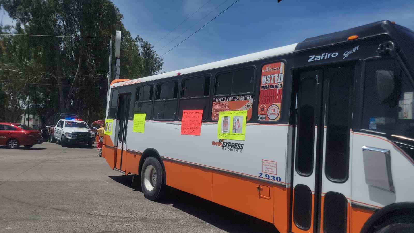 Fotonota: Transportistas desquician la carretera federal Puebla-Tehuacán