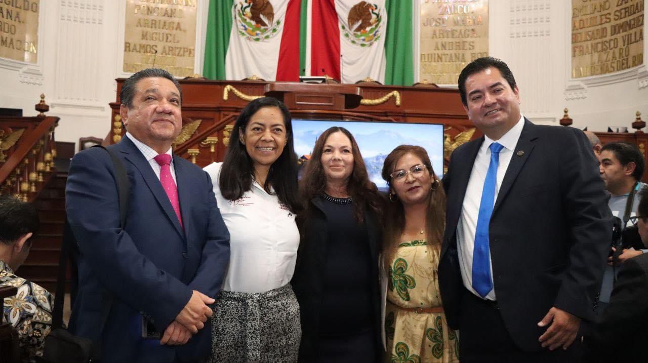 Ariadna Ayala presenta propuesta para sanear el agua de Atlixco en el congreso de la CdMéx