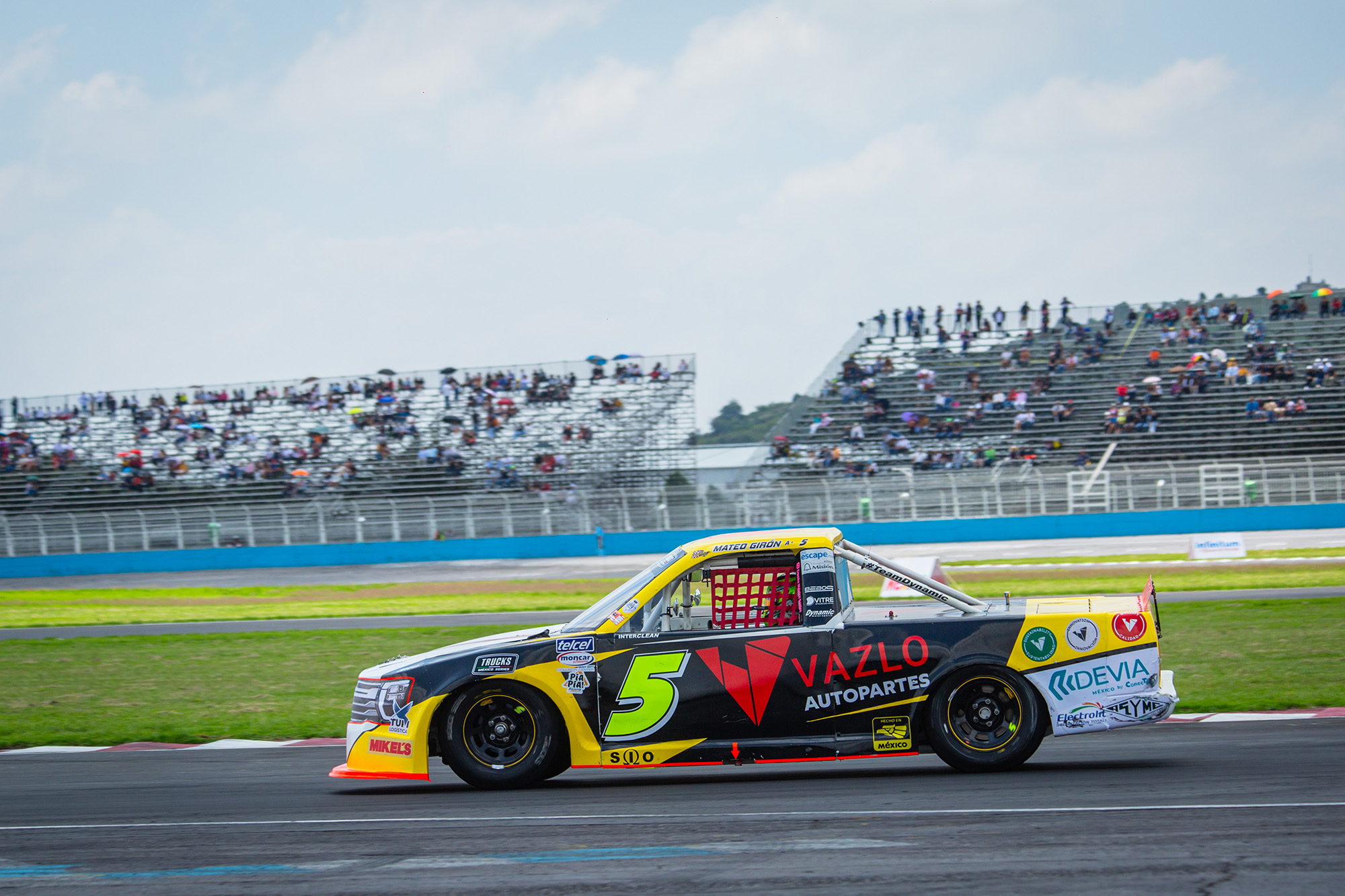 Mateo Girón, llega a S.L.P. acechando el triunfo de Trucks México Series