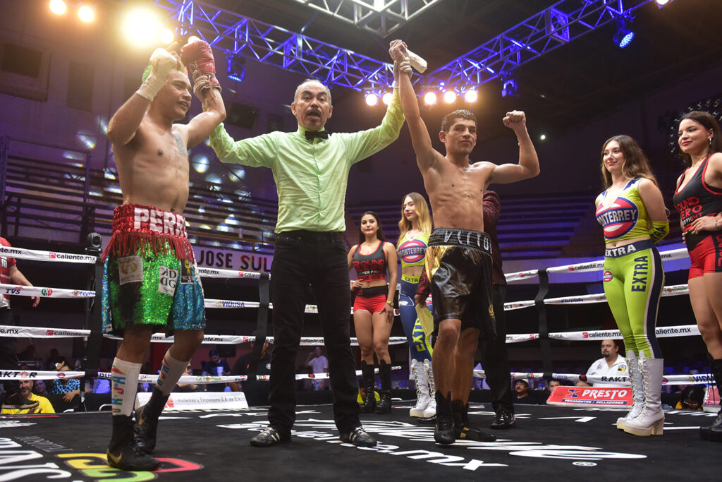 Gran batalla entre “Perro” Salgado y “Ratón” Robles en la Arena José Sulaimán