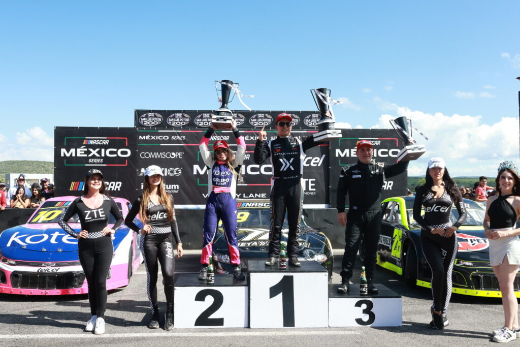 Rubén García Jr. es el amo del Súper Óvalo Potosino, ganó la San Luis Capital 200