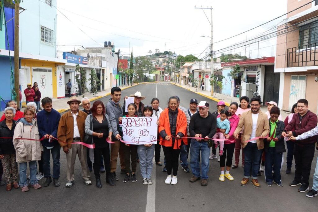 Ariadna Ayala entregó rehabilitación en la avenida Revolución