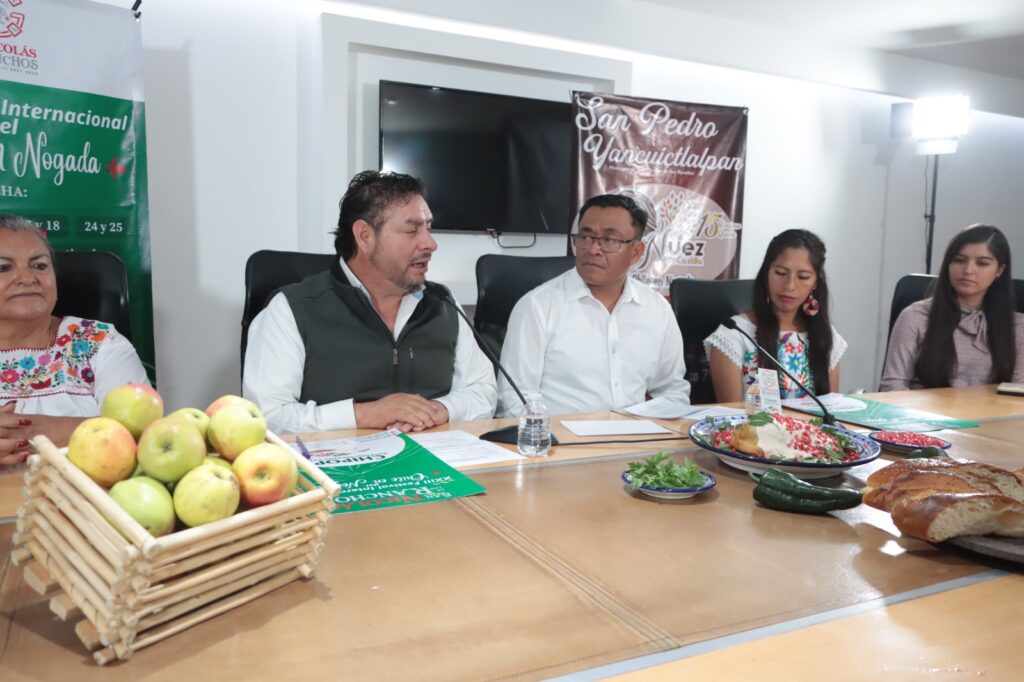 Desde el Congreso de Puebla invitan a la 23 Festival del Chile en Nogada en San Nicolás de los Ranchos