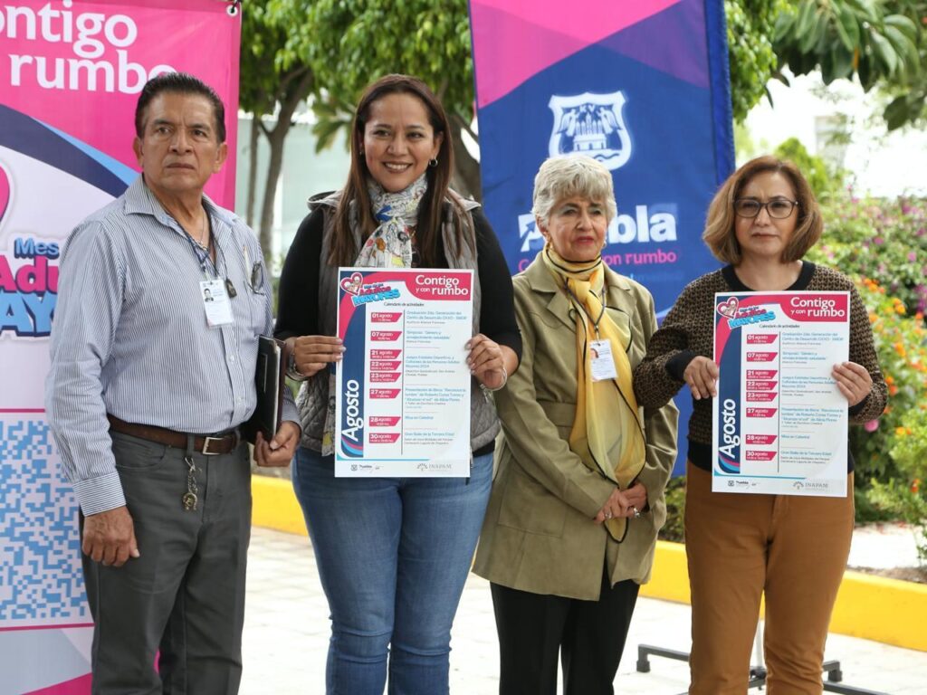 SMDIF Puebla invita a actividades del mes de las personas adultas mayores