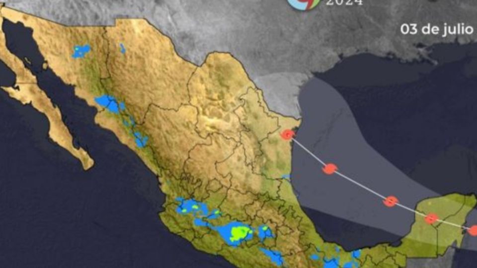 Impactará “Beryl” sobre el centro de Quintana Roo; afectará a más de 140 mil personas