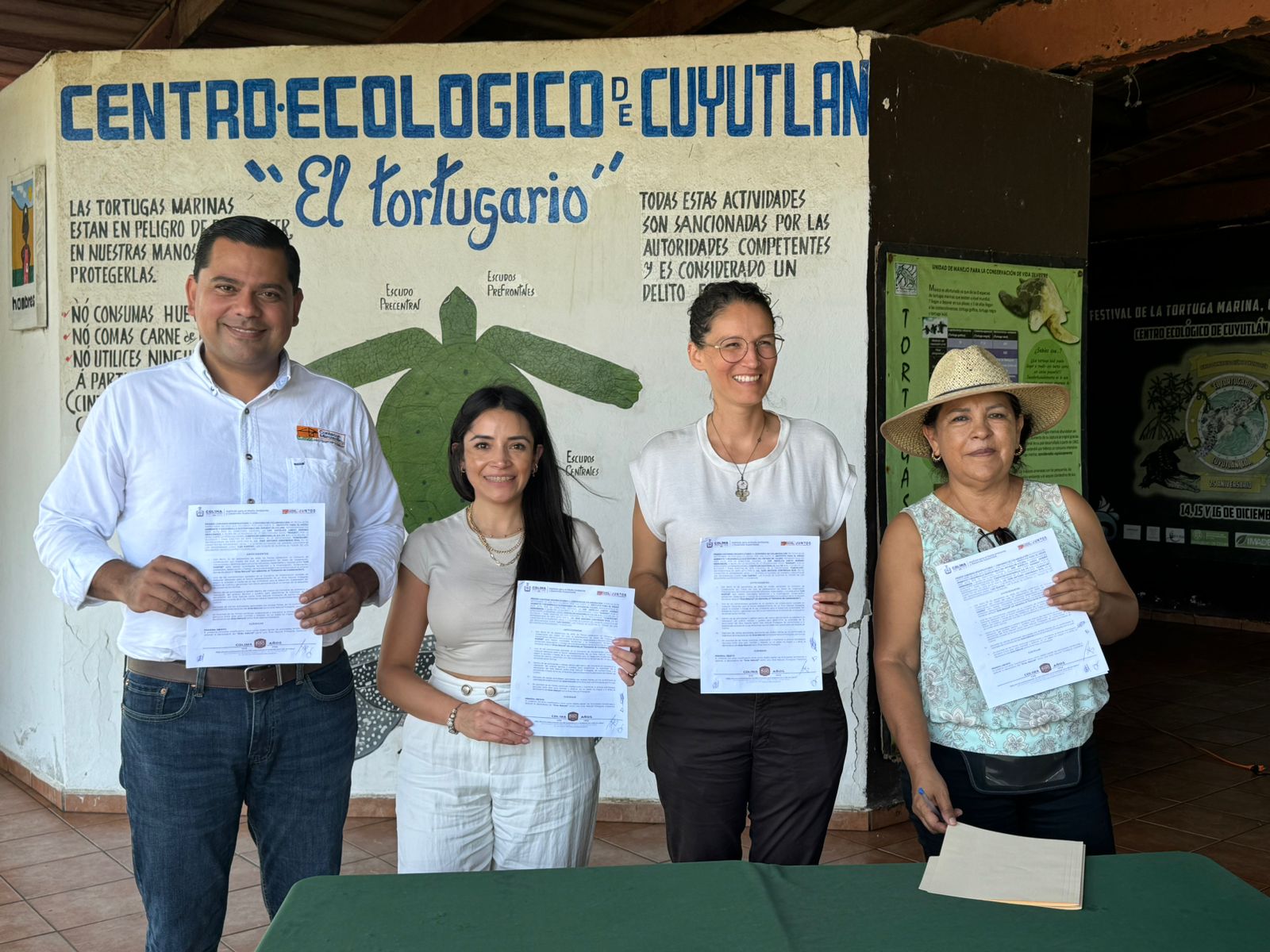 Comprometidos con el ecosistema: Contecon Manzanillo firma convenio para la conservación la Laguna de Cuyutlán