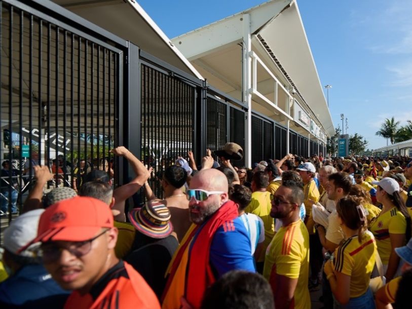 Final de la Copa América se retrasa por problemas en el estadio para el Argentina vs. Colombia