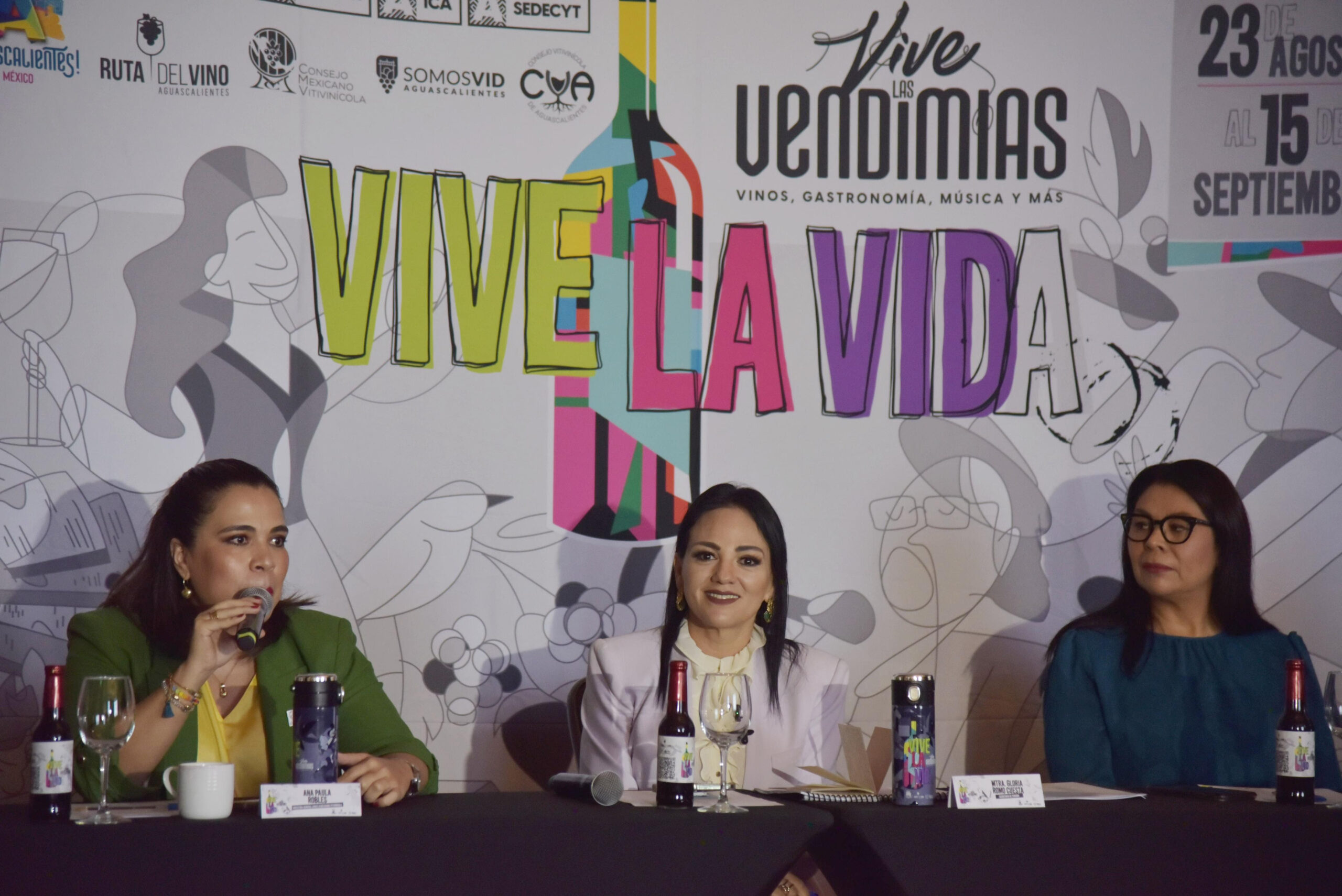 Aguascalientes y “vive las vendimias de la ruta del vino 2024” llegan a Cdmx en gira de promoción