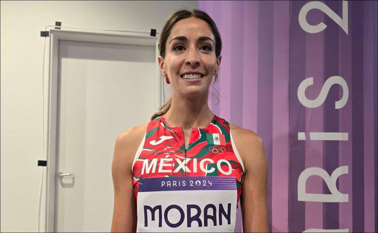 Paola Morán se instaló en la semifinal de los 400 metros femenil en los Juegos Olímpicos de París 2024