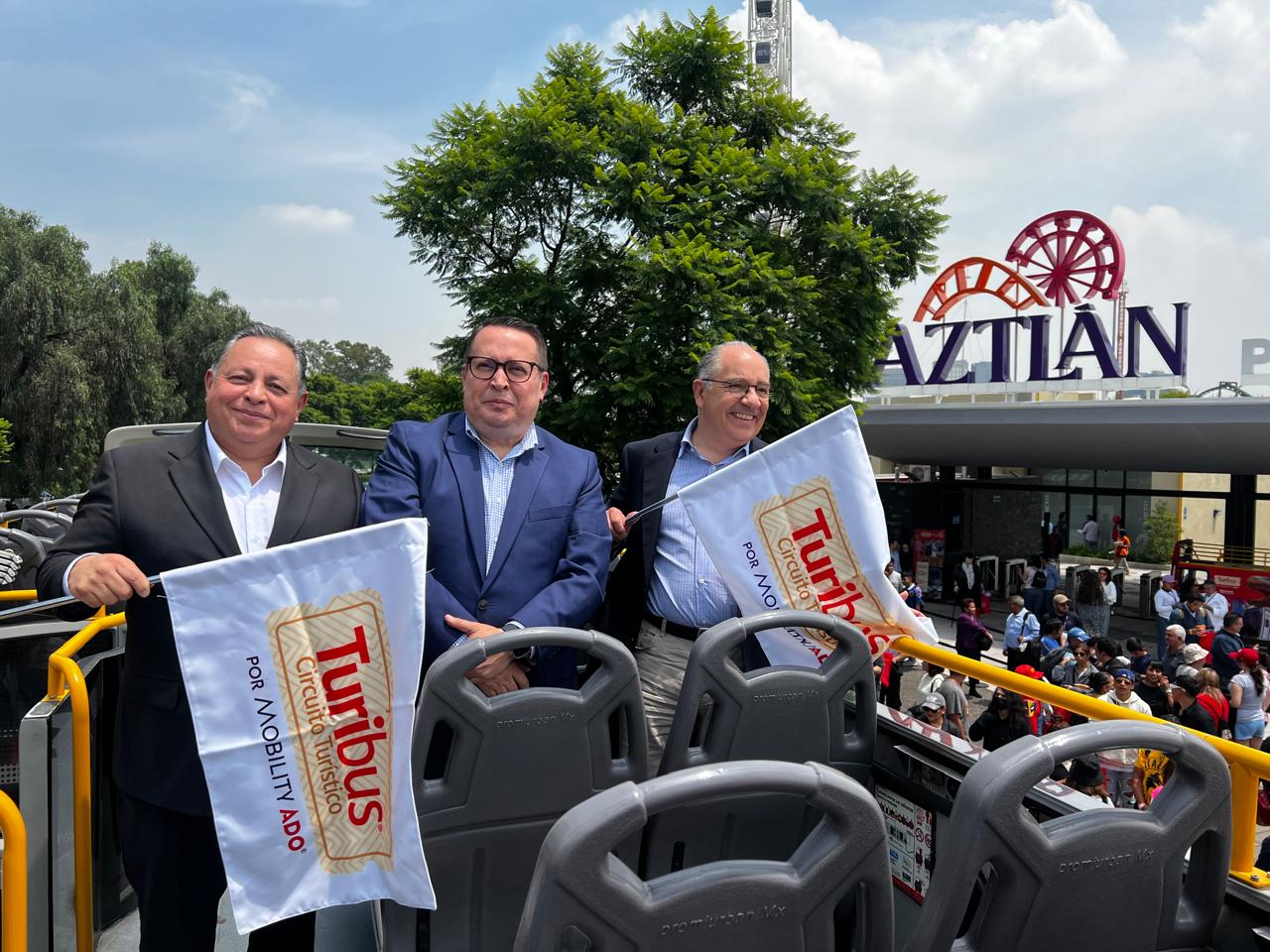 Turibus y Aztlán parque urbano se unen en un dúo perfecto