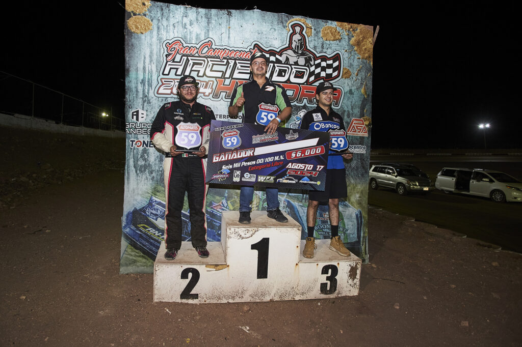 El Aquiles Speedway Park, vivió una noche de emociones con el “Gran Premio Autopartes 59”