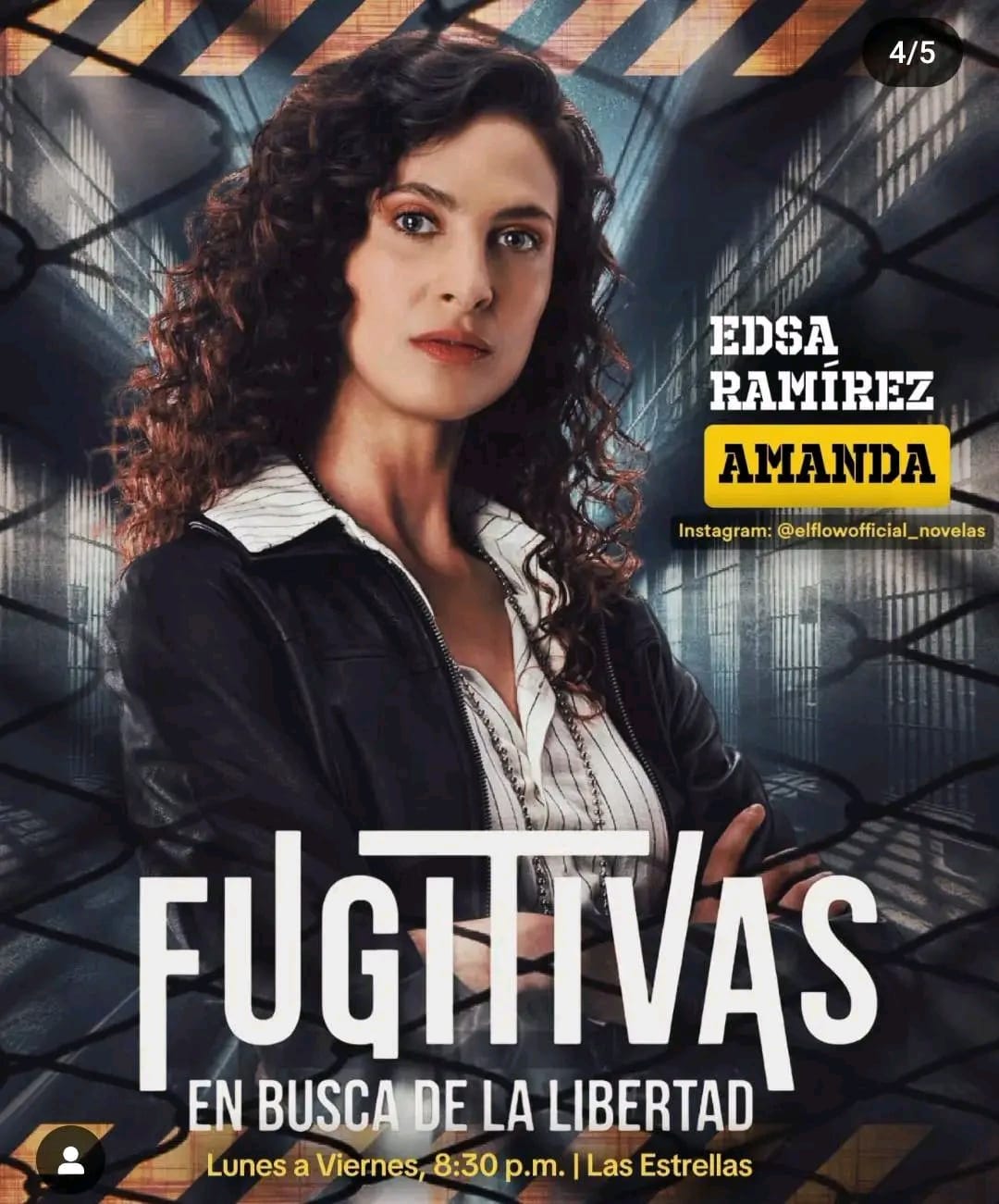 Edza Ramírez platica de la agente Amanda Rojas, su personaje en “Fugitivas en busca de la libertad”