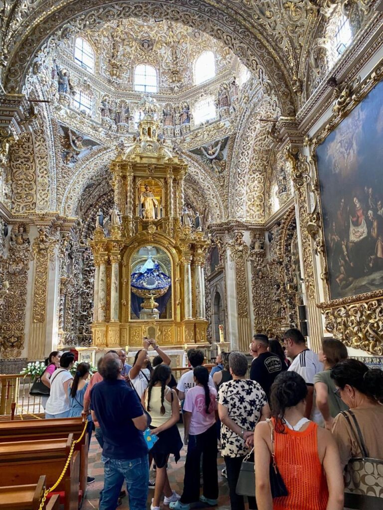 Capilla del Rosario y catedral, entre los principales atractivos turísticos de la Angelópolis