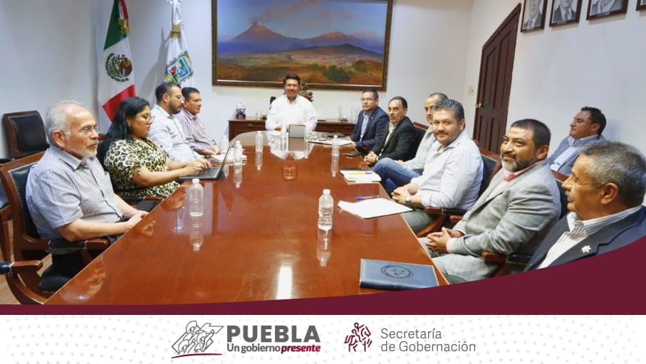 Javier Aquino encabezó reunión con dirigentes de la 28 de Octubre