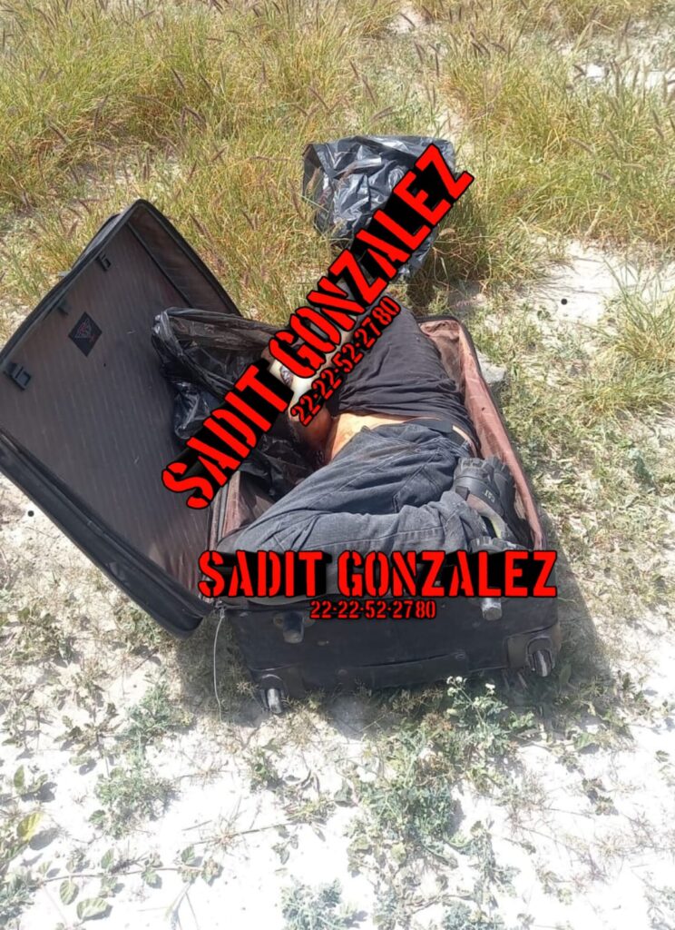 Encuentran cadáver de un hombre dentro de maleta en Tehuacán