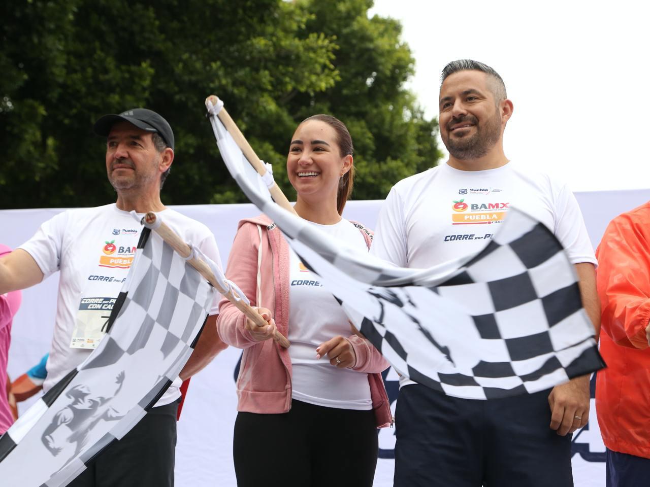 Se disfrutó la primera carrera “Corre con causa por Puebla”