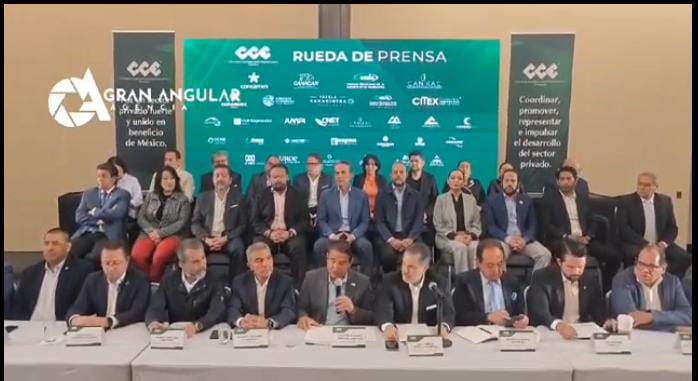 Video desde Puebla: Cúpula empresarial denuncia pérdidas de 130 mil mdp por cierre de la México Puebla