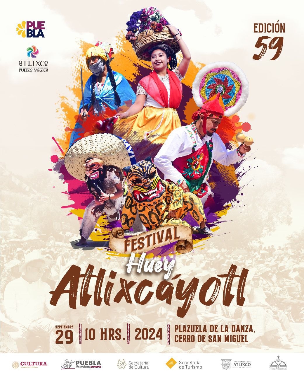 ¡Huey Atlixcáyotl, todo listo para la fiesta de Atlixco!