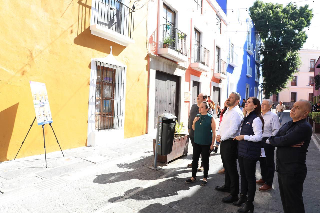 Rehabilitan fachadas del Centro Histórico