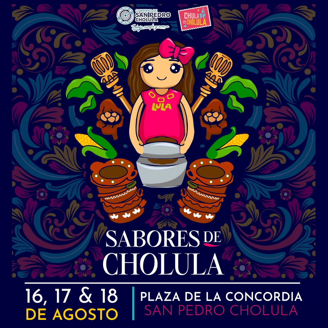 Presentan festival gastronómico de San Pedro Cholula