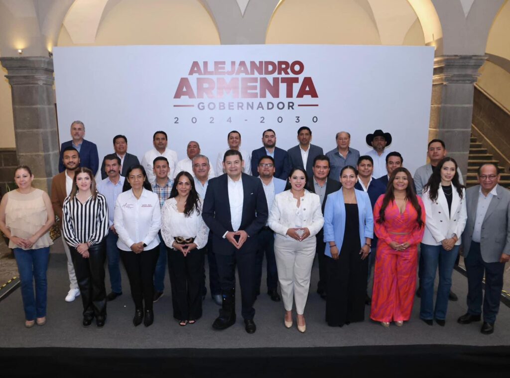 Armenta y alcaldes electos, juntos por el bienestar y la seguridad de las familias poblanas