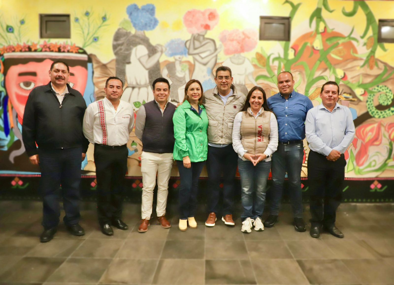 Sergio Salomón se reunió con presidentes electos de la Sierra Nororiental