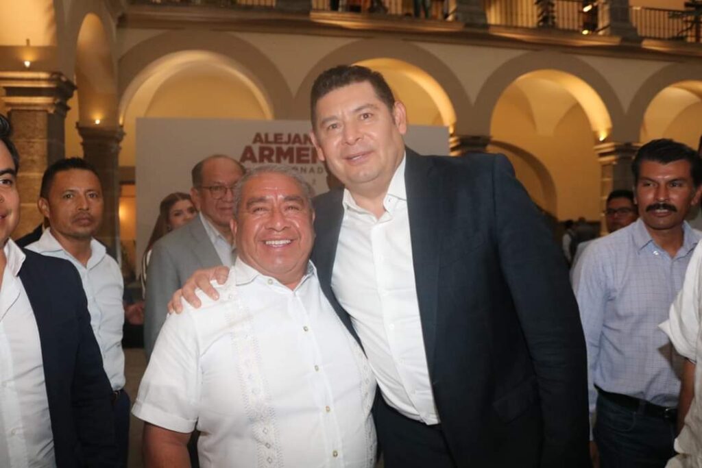 Margarito de la Rosa, presidente electo de Amozoc, se suma al mando coordinado propuesto por Alejandro Armenta