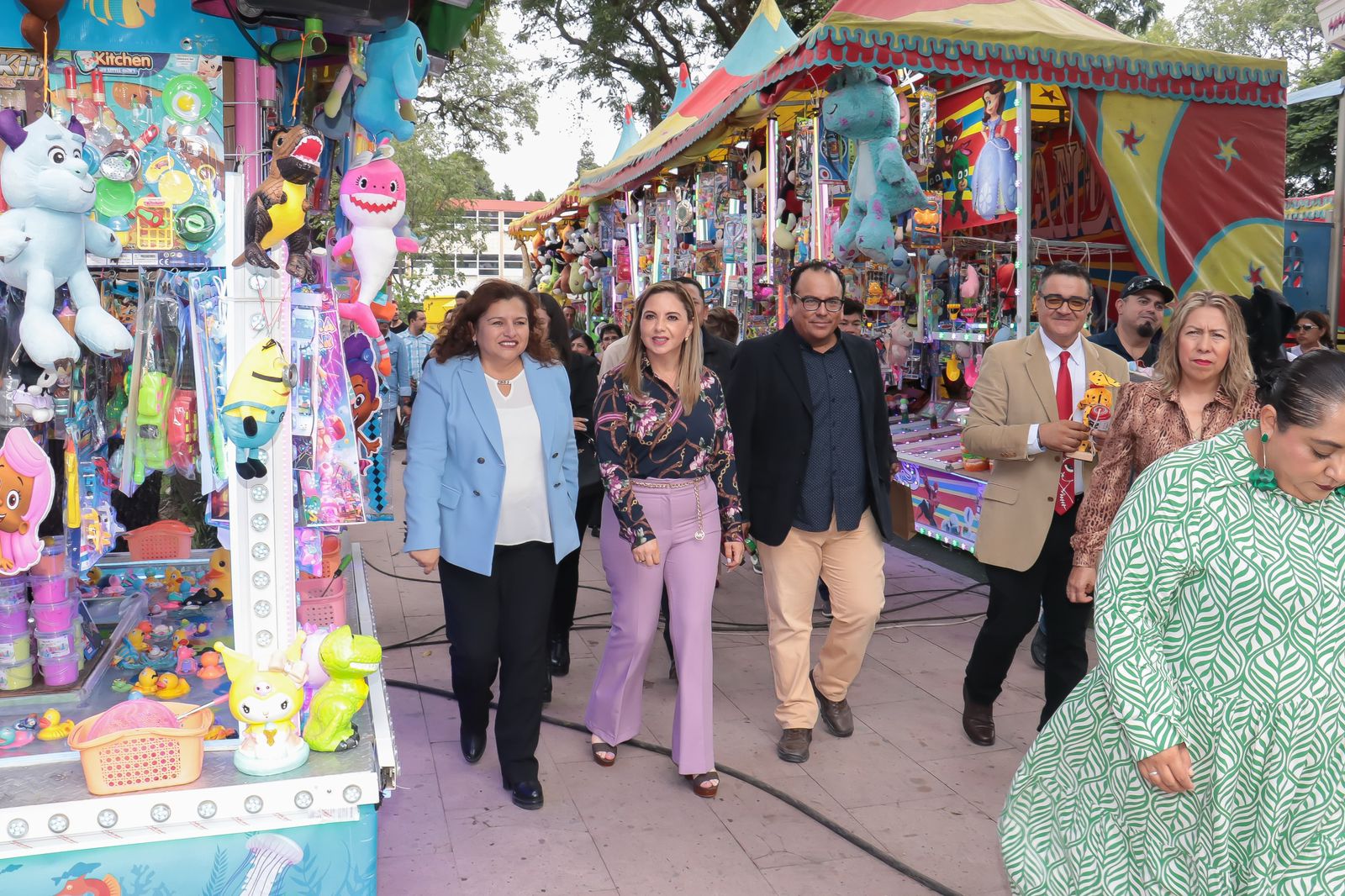 Inagura Paola Angon la 74ª edición de la feria de San Pedro Cholula