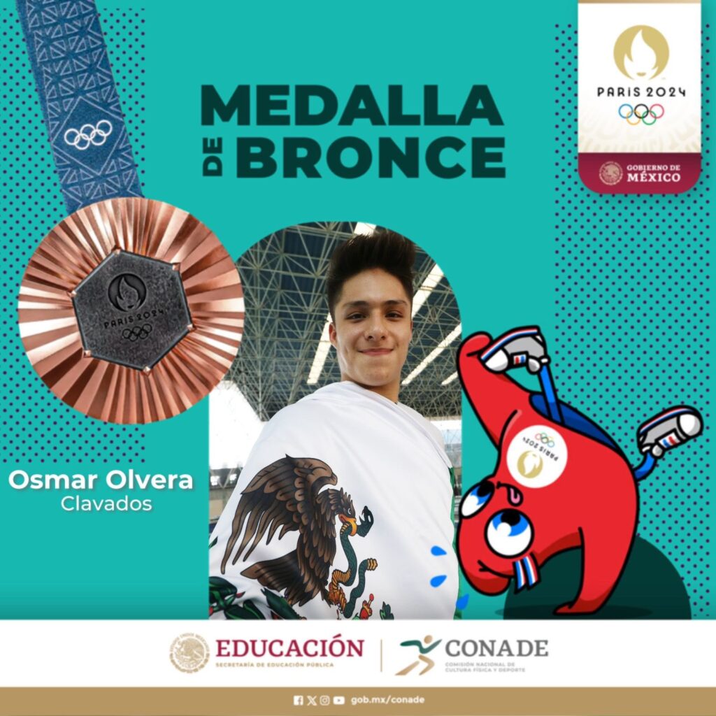 Clavadista mexicano obtuvo medalla de bronce 
