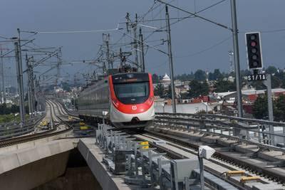 Registran otro accidente en obras del Tren Interurbano