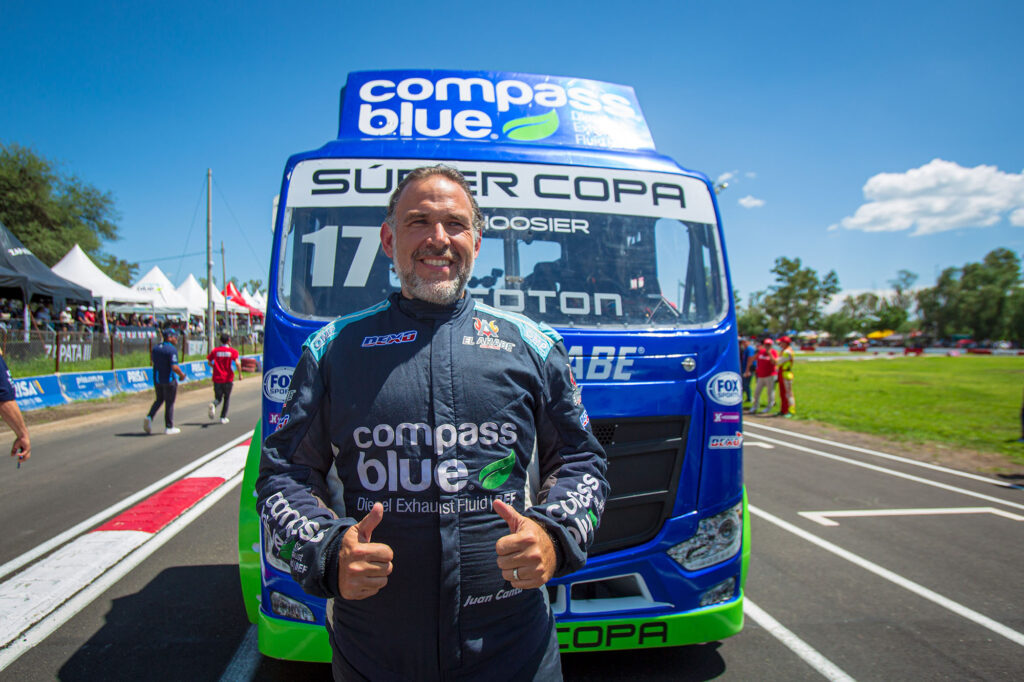 “El Árabe Racing Team by Compass Blue”, tomó el podio de los Tractocamiones en el Autódromo de León