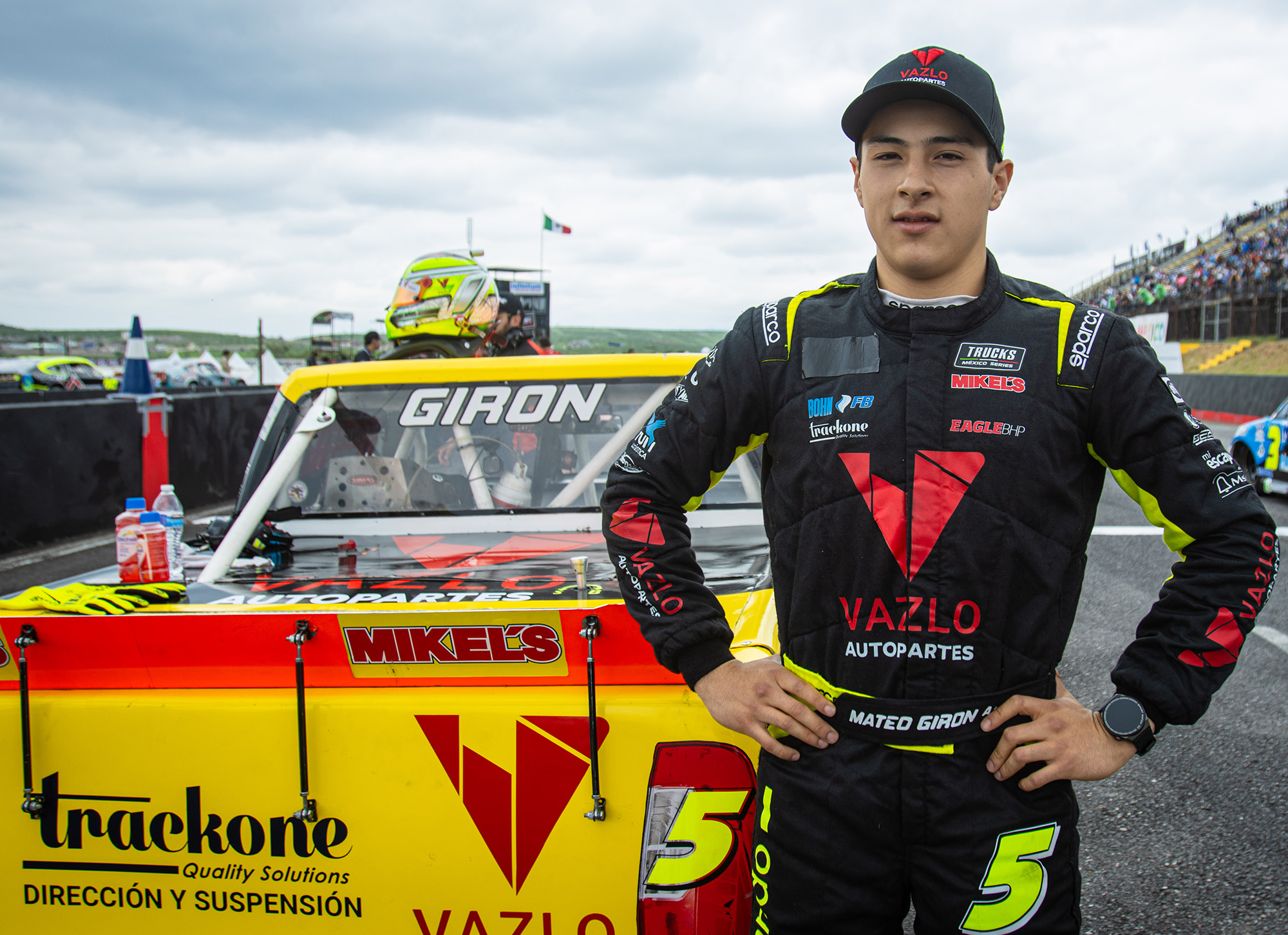 Mateo Girón, a cerrar la pelea por la Temporada Regular de Trucks México Series en Querétaro