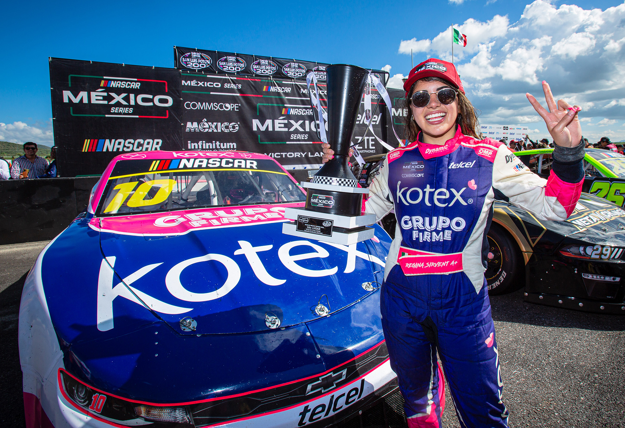 Regina Sirvent, quiere seguir haciendo historia en NASCAR Challenge visitando Querétaro