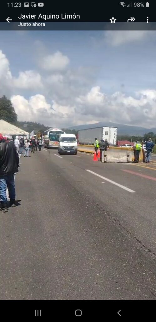 Video: Reabren momentáneamente la México Puebla