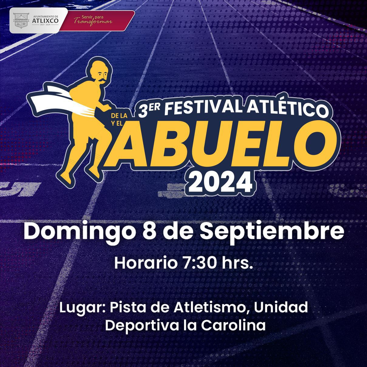 Ya viene el Tercer Festival Atlético de La y El Abuelo! Participa