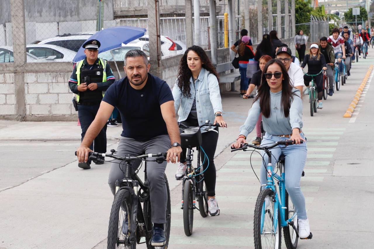 Gobierno municipal ha dado mantenimiento a 10.1 kilómetros de ciclovías en 2024