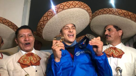 Osmar Olvera apunta a quedar en los libros de historia del deporte mexicano