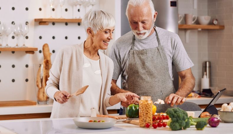 5 consejos para una dieta saludable en el envejecimiento