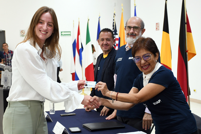 Recibe la Rectora Lilia Cedillo a 238 estudiantes de intercambio BUAP para el periodo otoño-invierno 2024