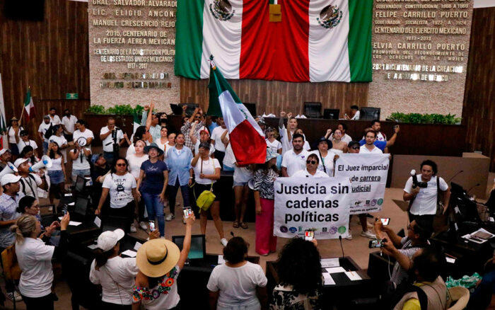 Jueces amplían por tiempo indefinido el paro en rechazo a la reforma judicial