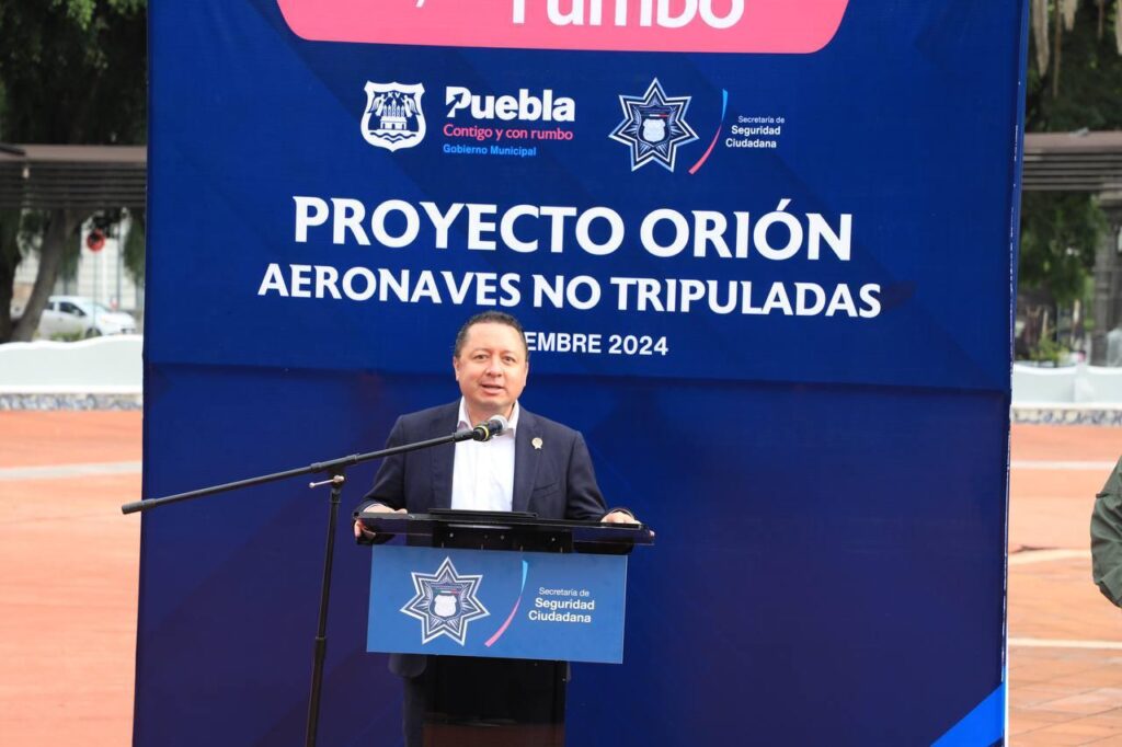 En Puebla capital presentan el proyecto de seguridad “Orión”