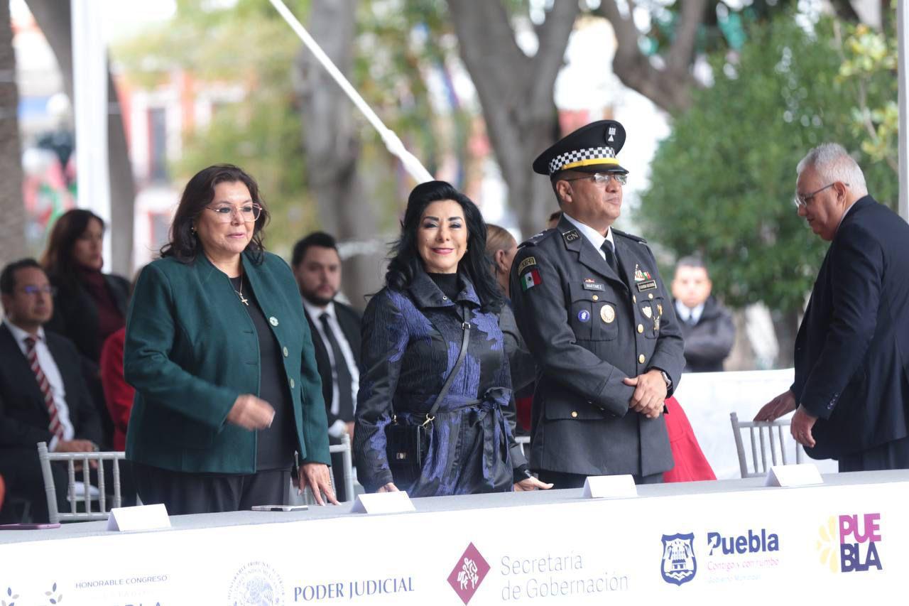 Lucero Saldaña participó en ceremonia cívica por natalicio de Josefa Ortiz de Domínguez