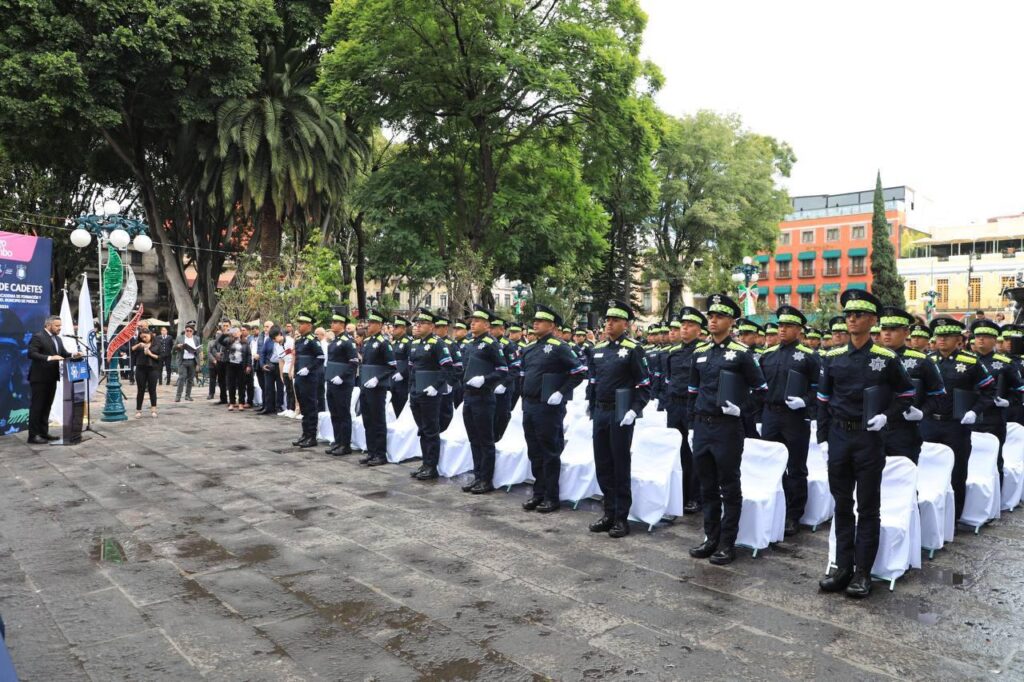 95 nuevos policías en Puebla capital